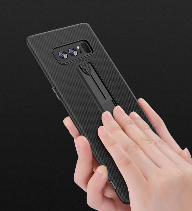 เคสบางเฉียบ Note 8 ลาย เคฟล่า Kevlar